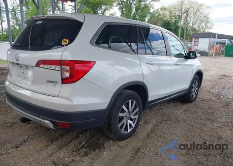 2022 Honda Pilot Awd Ex-L from USA, damaged, VIN 5FNYF6H59NB019885